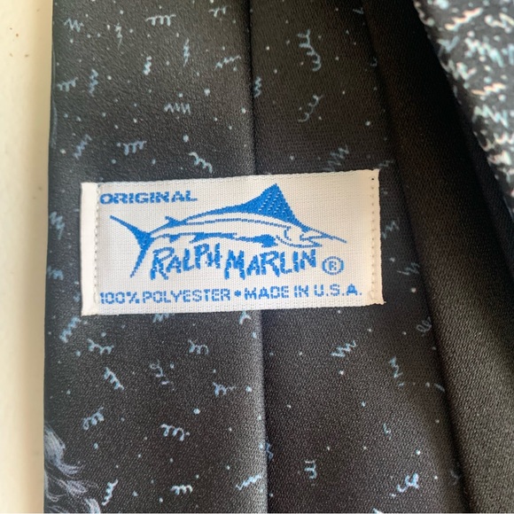 Vintage Ralph Marlin Three 3 Stooges Mens Necktie - Picture 4 of 4